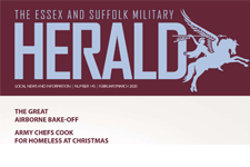 Partial front cover of Essex and Suffolk Military Herald