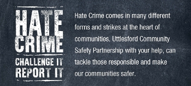 UDC hate crime BB banner challenge it report it