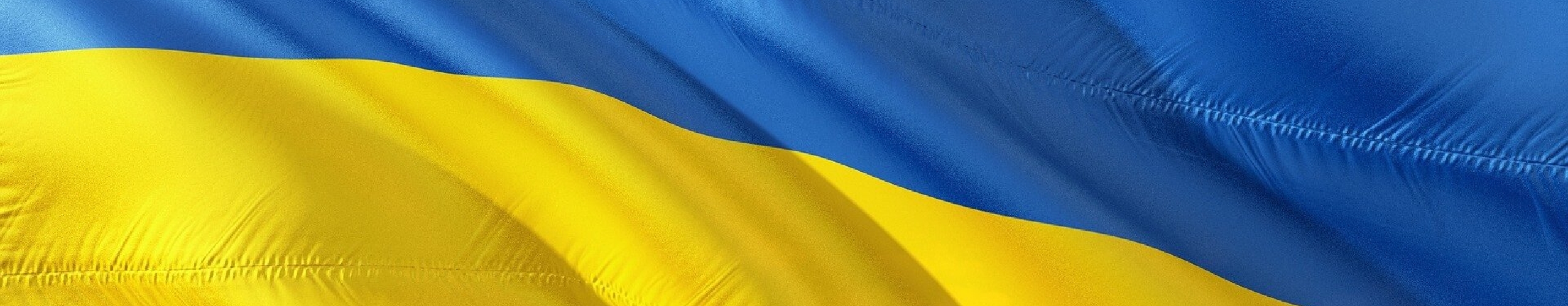 Ukraine flag panel background