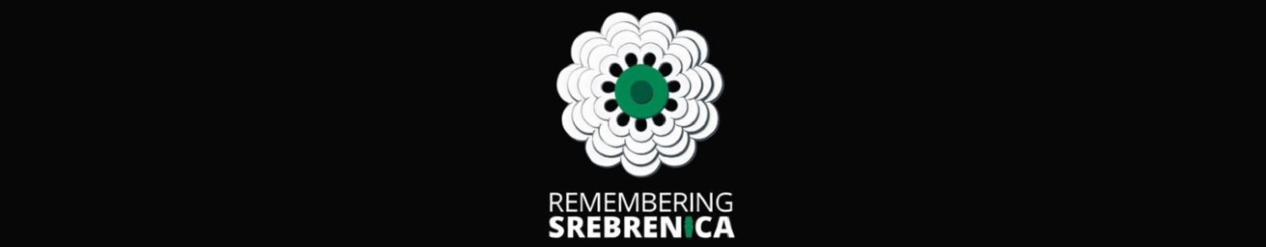 Remembering Srebrenica panel background