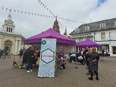 Saffron Walden Clean Air Project Stand