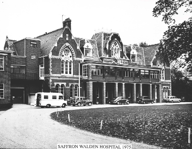 Saffron Walden Hospital before conversion