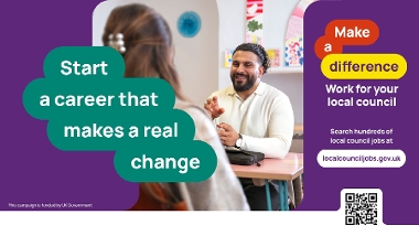 Make a difference: view localcounciljobs.gov.uk (opens in new window)