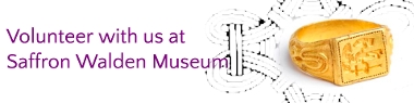 Museum volunteer banner