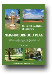 The Great and Little Chesterford neighbourhood plan cover
