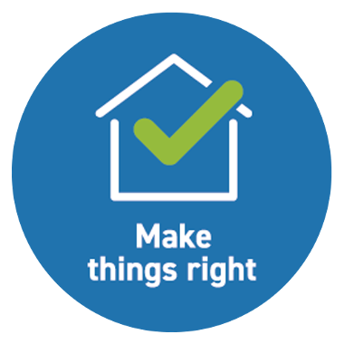 Make things right banner logo